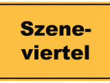 Schild Szeneviertel