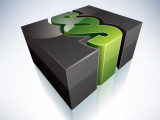 3D green symbol: Paragraph/Section Sign (part of the 3D Alphabet Icons Set) EPS v. 10