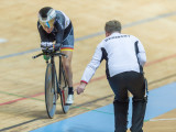 MONTICHIARI, ITALY - MARCH 17: XXX during the UCI Para-Cycling Track World Championship 2016 at the Velodrome on March 17, 2016 in Montichiari, Italy.  (Photo by Oliver Kremer)