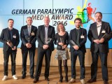v.l.n.r.: 
Lukas Eberle (Kategorie Online/Social Media); 
Prof. Dr. Walter Schaffartzik (stv. für Alessandro Zanardi, der den Sonderpreis erhalten hat); Robert Freis ( Kategorie TV/Film) 
 Daniela Müllenborn (Kategorie Hörfunk); 
Christoph Cadenbach (Kategorie Print);  
Oliver Kremer (Kategorie Foto)