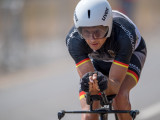 PIETERMARITZBURG, SOUTH AFRICA - AUGUST 29: Michael Teuber (GER) vom BSV München/Bayern [Paralympische Klassifikation: C1-Zweirad] at the Time Trial Race Track during the Prep-Phase of the UCI Para-Cycling Road World Championships 2017 on August 29, 2017 in Pietermaritzburg, South Africa.  (Photo by Oliver Kremer/Photo © 2017 Oliver Kremer | http://sports.pixolli.com)