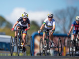 PIETERMARITZBURG, SOUTH AFRICA - SEPTEMBER 02: Jana Majunke (GER) of BPRSV Cottbus/Brandenburg [paralympic classification: T2-tribike] into the curve at the Road Races Track during Day-3 of the UCI Para-Cycling Road World Championships 2017 on September 02, 2017 in Pietermaritzburg, South Africa.  (Photo by Oliver Kremer/Photo © 2017 Oliver Kremer | http://sports.pixolli.com)